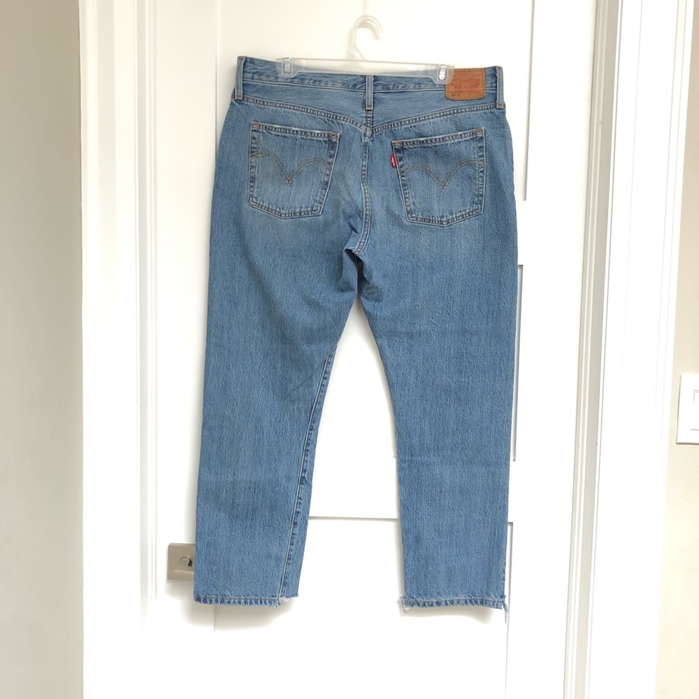 💠 Vintage Reworked Levi’s 501 CT - Picture 2 of 13